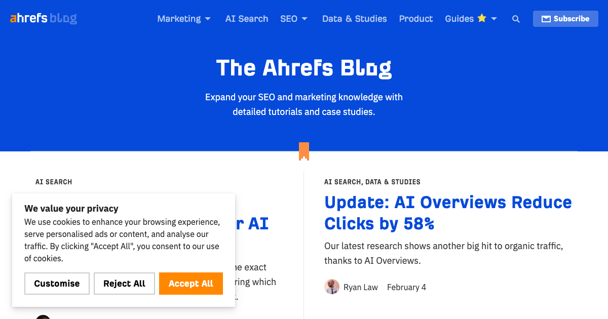 Ahrefs Digest