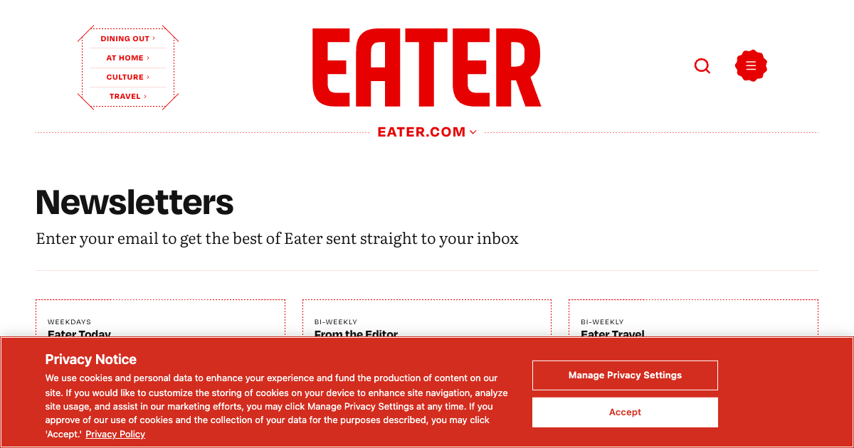 Eater (Daily Digest)