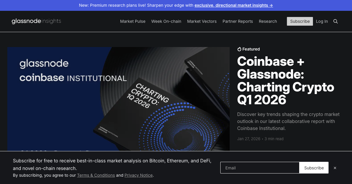 Glassnode (The Week On-chain)