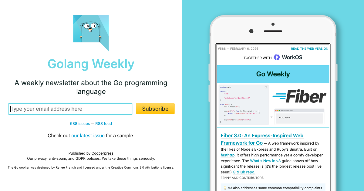 Golang Weekly