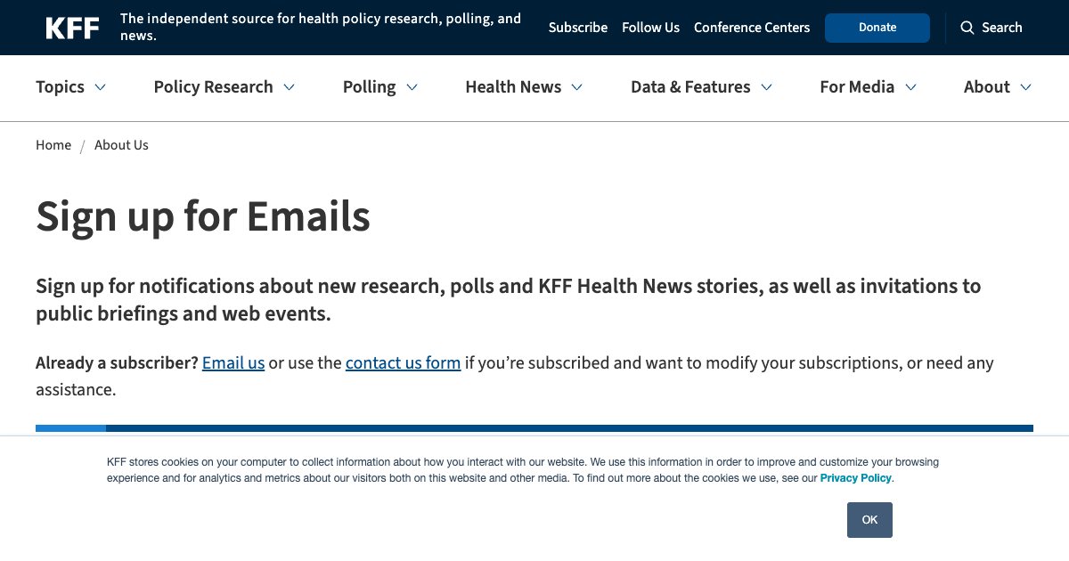 KFF Health Policy