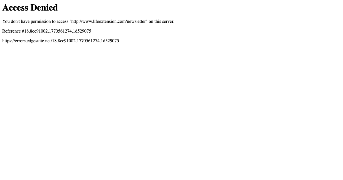 Life Extension Magazine & Newsletter