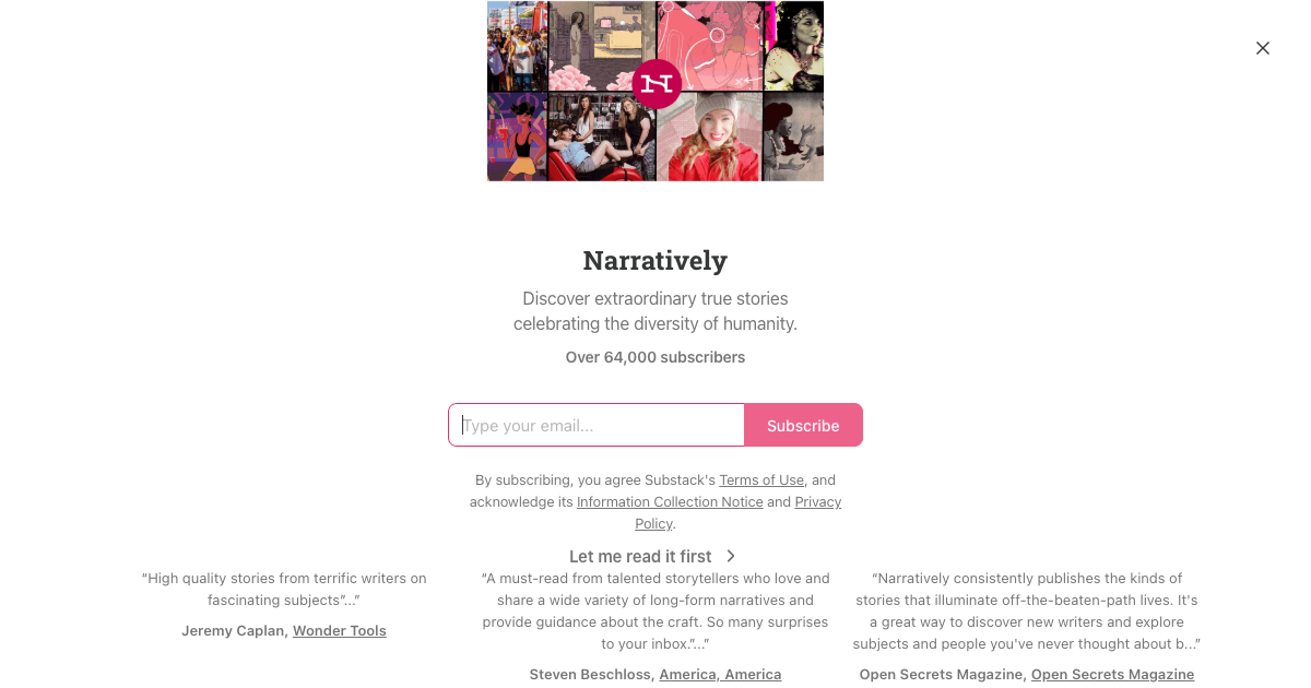 Narratively (The Weekly)