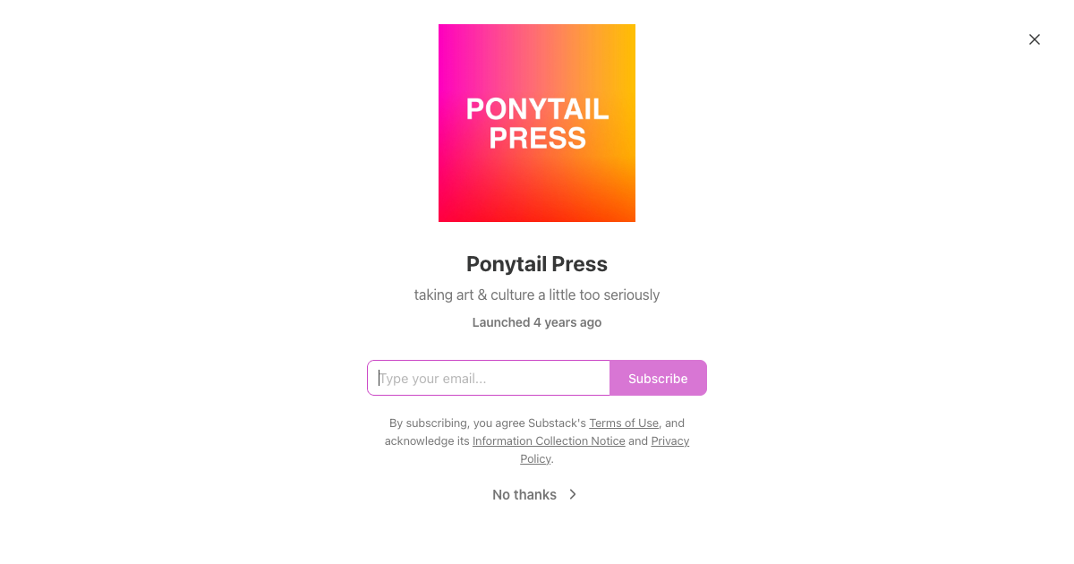 Ponytail Press