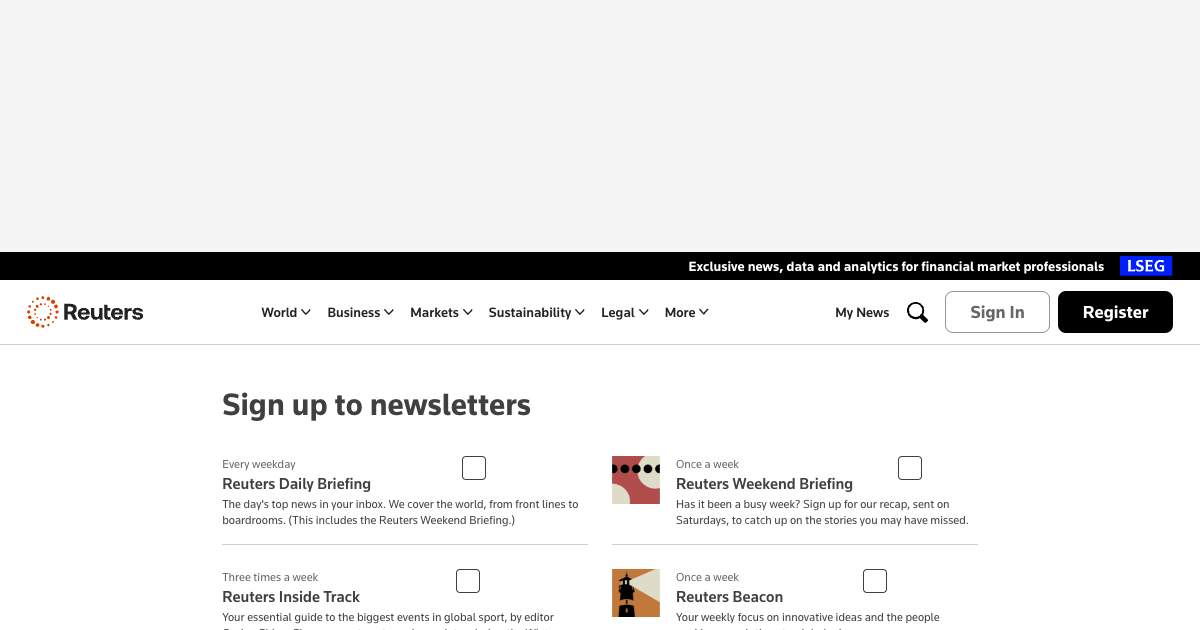 Reuters: The Daily Docket