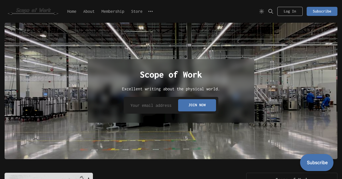 Scope of Work (formerly The Prepared)