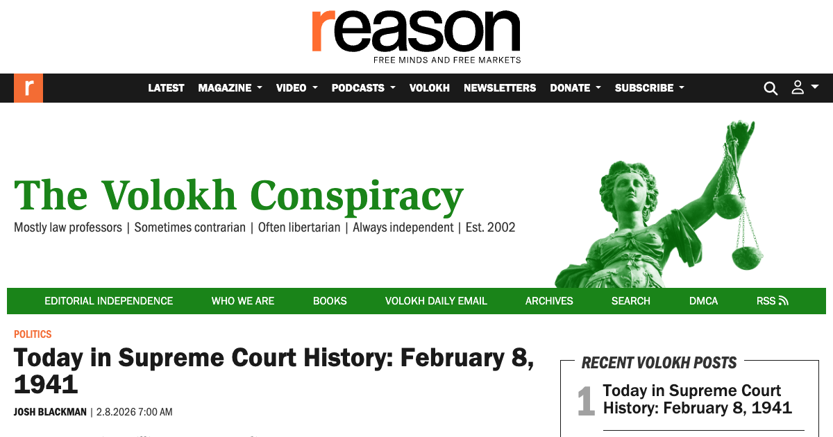 The Volokh Conspiracy
